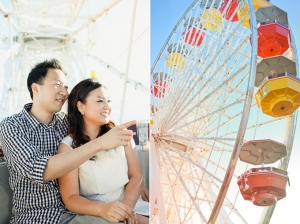 Santa Monica engagement | Lovisa Photo