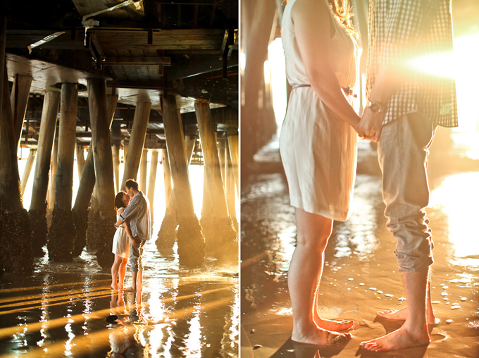Santa Monica engagement | Lovisa Photo