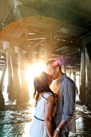 Santa Monica engagement | Lovisa Photo