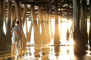 Santa Monica engagement | Lovisa Photo
