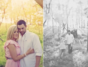 romantic forest engagement | Connection Photography