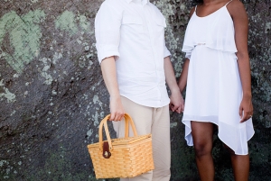 summer picnic engagement | Captured Photography by Jenny