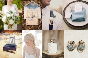 rustic blues | Glamour & Grace