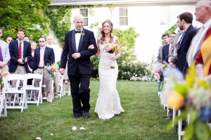 colorful spring wedding | Jen & Chris Creed