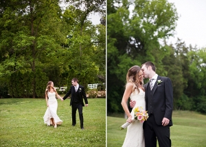 colorful spring wedding | Jen & Chris Creed