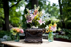 colorful spring wedding | Jen & Chris Creed