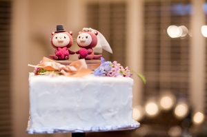 colorful spring wedding | Jen & Chris Creed