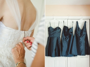 elegant orange summer wedding | Jeff Loves Jessica