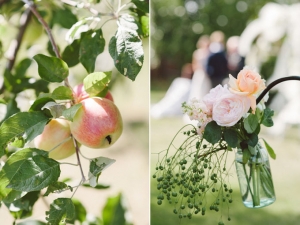 elegant orange summer wedding | Jeff Loves Jessica
