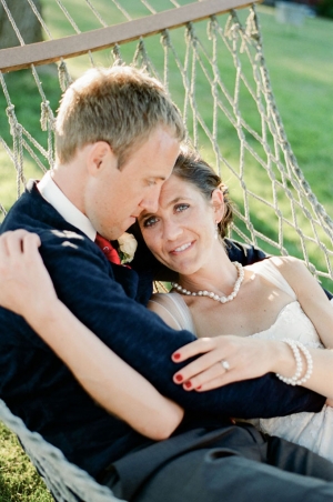 elegant orange summer wedding | Jeff Loves Jessica