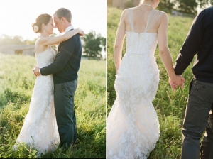 elegant orange summer wedding | Jeff Loves Jessica