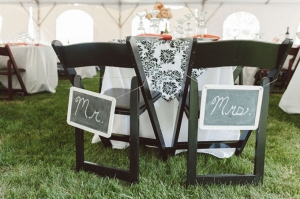 elegant orange summer wedding | Jeff Loves Jessica
