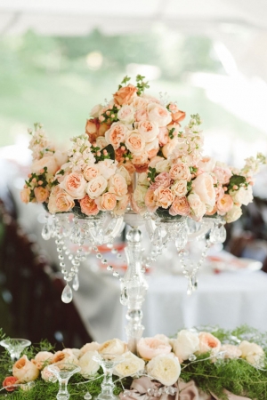 elegant orange summer wedding | Jeff Loves Jessica