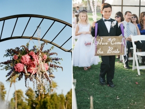 garden theme DIY wedding | Melissa Brandman