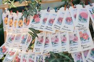 garden theme DIY wedding | Melissa Brandman