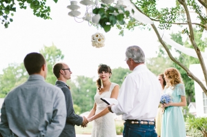 handmade backyard wedding | Brett & Jessica