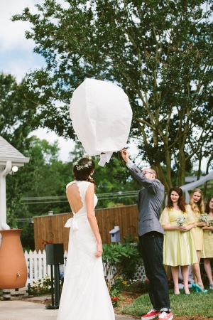handmade backyard wedding | Brett & Jessica
