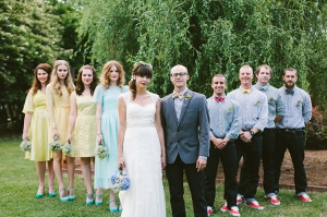handmade backyard wedding | Brett & Jessica