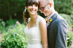 handmade backyard wedding | Brett & Jessica