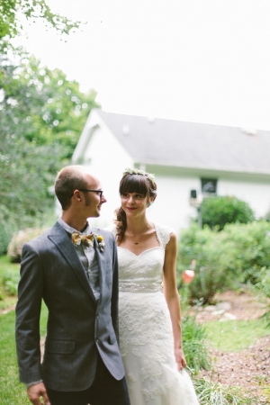 handmade backyard wedding | Brett & Jessica
