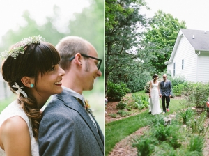 handmade backyard wedding | Brett & Jessica