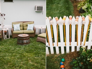 handmade backyard wedding | Brett & Jessica
