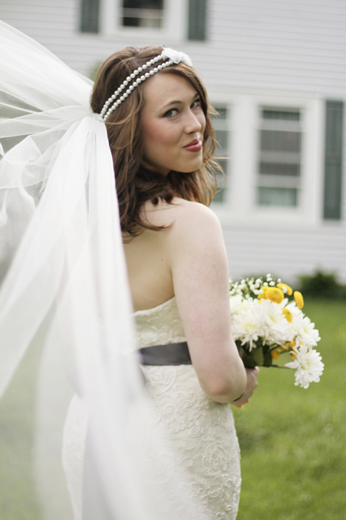 southern farm bridal portraits