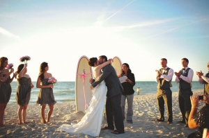 vintage surf wedding | Jason Mize