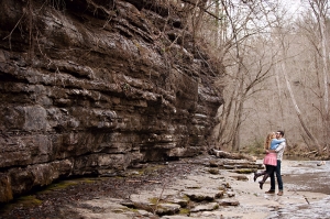 waterfall engagement | Chris and Adrienne Scott Photographers