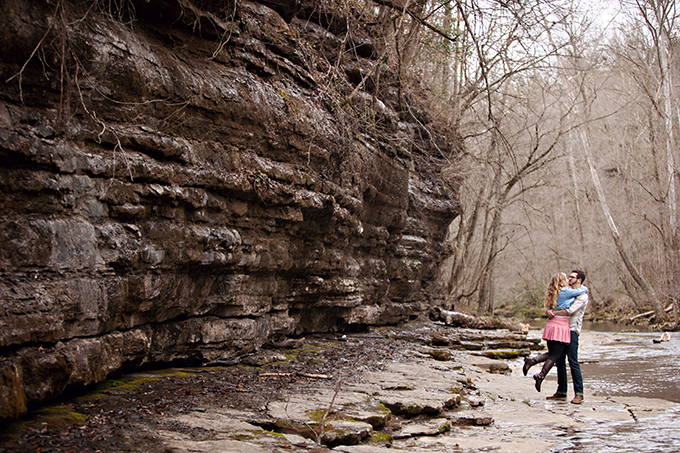 waterfall engagement | Chris and Adrienne Scott Photographers
