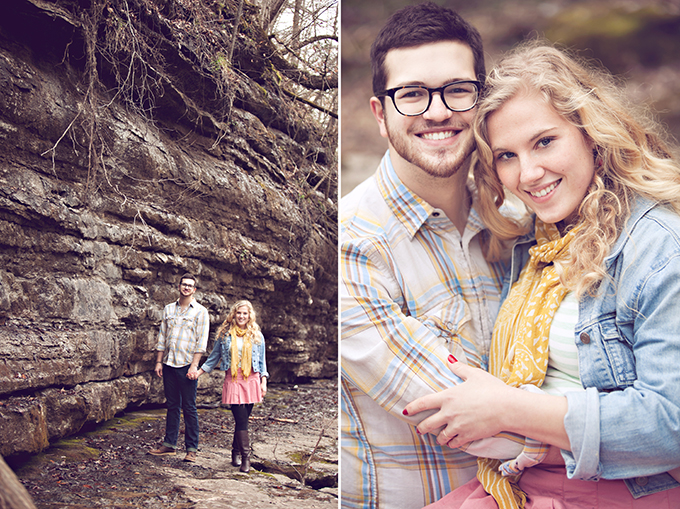 waterfall engagement | Chris and Adrienne Scott Photographers