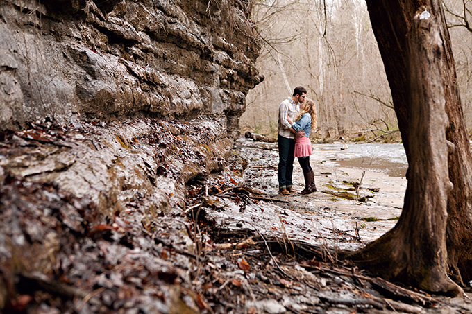 waterfall engagement | Chris and Adrienne Scott Photographers