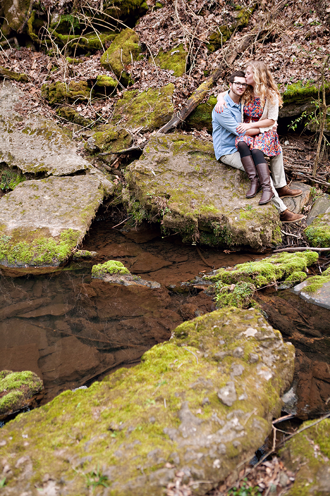 waterfall engagement | Chris and Adrienne Scott Photographers