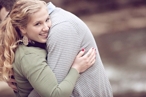 waterfall engagement | Chris and Adrienne Scott Photographers