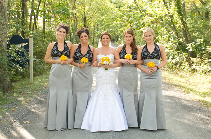 A Yellow And Black Diy Wedding Glamour Grace We Chose Our Colors To Be Yellow Black