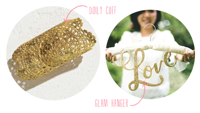 Glam Bride DIYs | Glamour & Grace