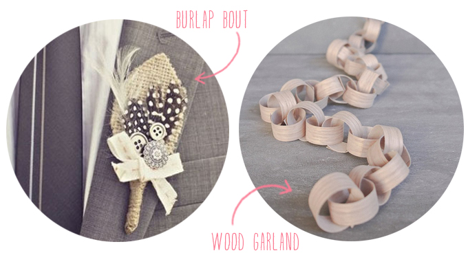 Rustic Bride DIYs | Glamour & Grace