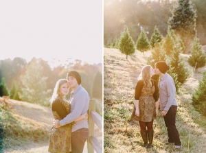 christmas tree engagement | White Rabbit Studios