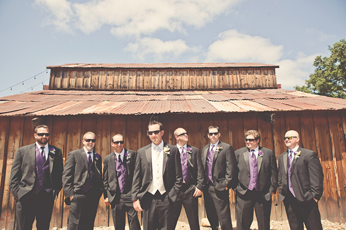 purple shabby chic wedding | Lindsey Gomes