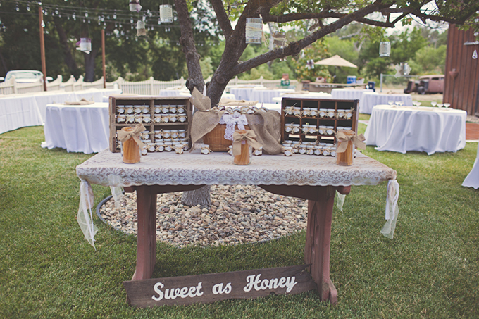 purple shabby chic wedding | Lindsey Gomes