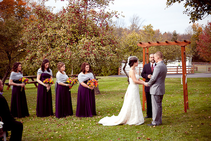 intimate fall wedding | I Heart Photos Studios