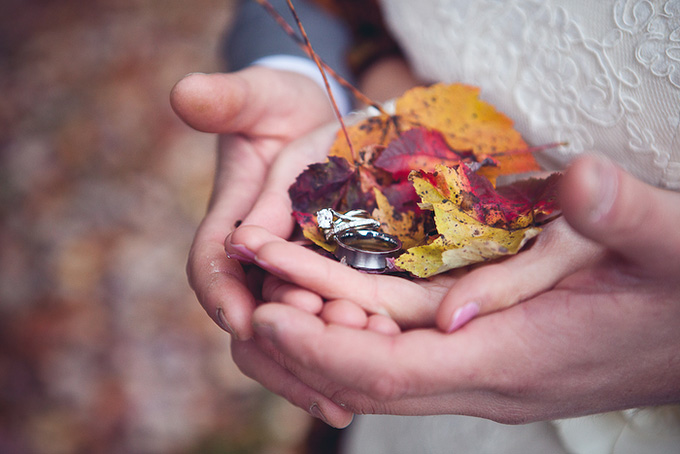 intimate fall wedding | I Heart Photos Studios
