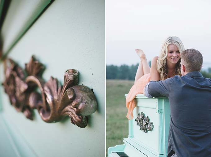 rustic vintage engagement | Jessie Holloway