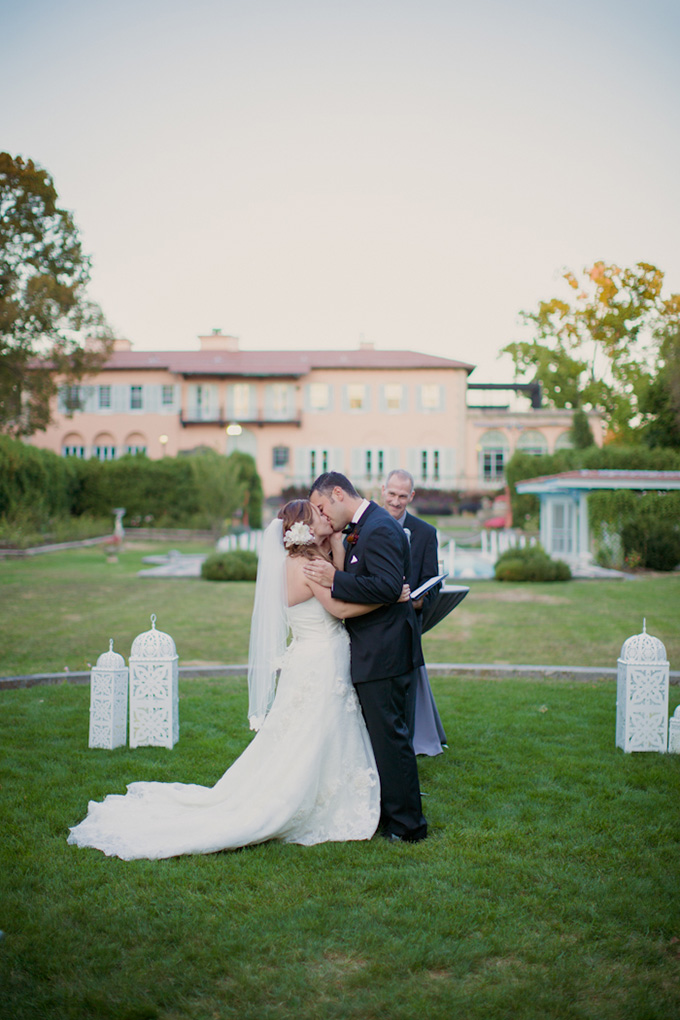 vintage burgundy wedding | Kristin La Voie Photography