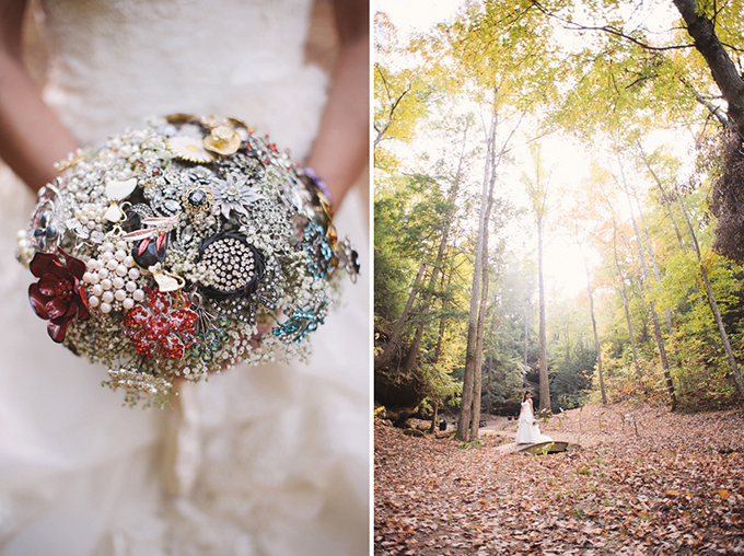 vintage fall wedding | Two Birds Photography