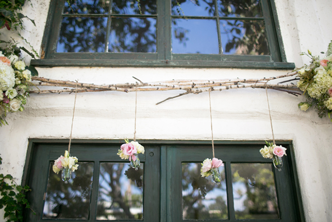 pink and gray vintage wedding | Troy Grover Photographers
