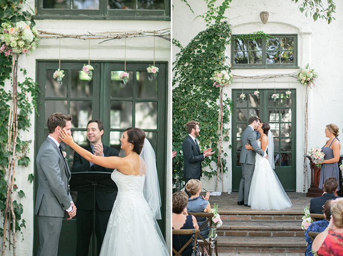 pink and gray vintage wedding | Troy Grover Photographers