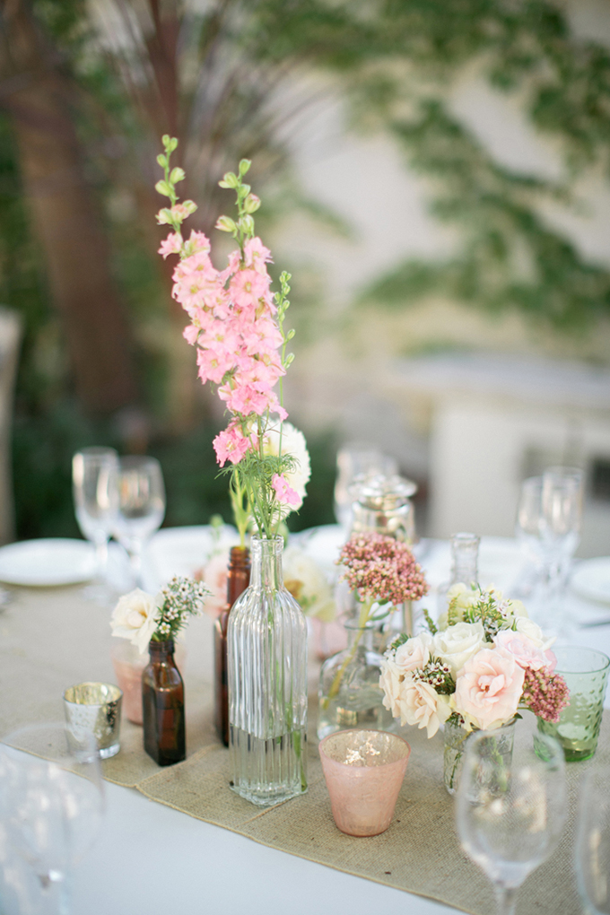 pink and gray vintage wedding | Troy Grover Photographers