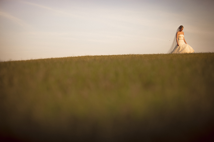 sunset bride | Traci Arney Photography