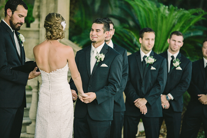 black and white seaside wedding | Brooke Images